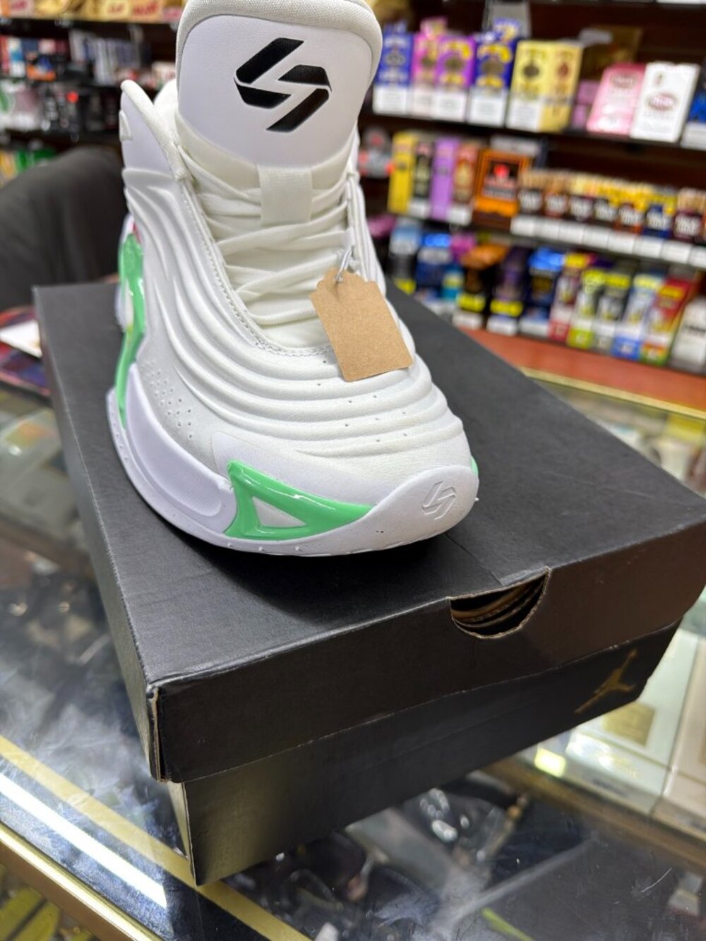 Jordan Luka 3 Photo Finish White Volt Green Men's 10